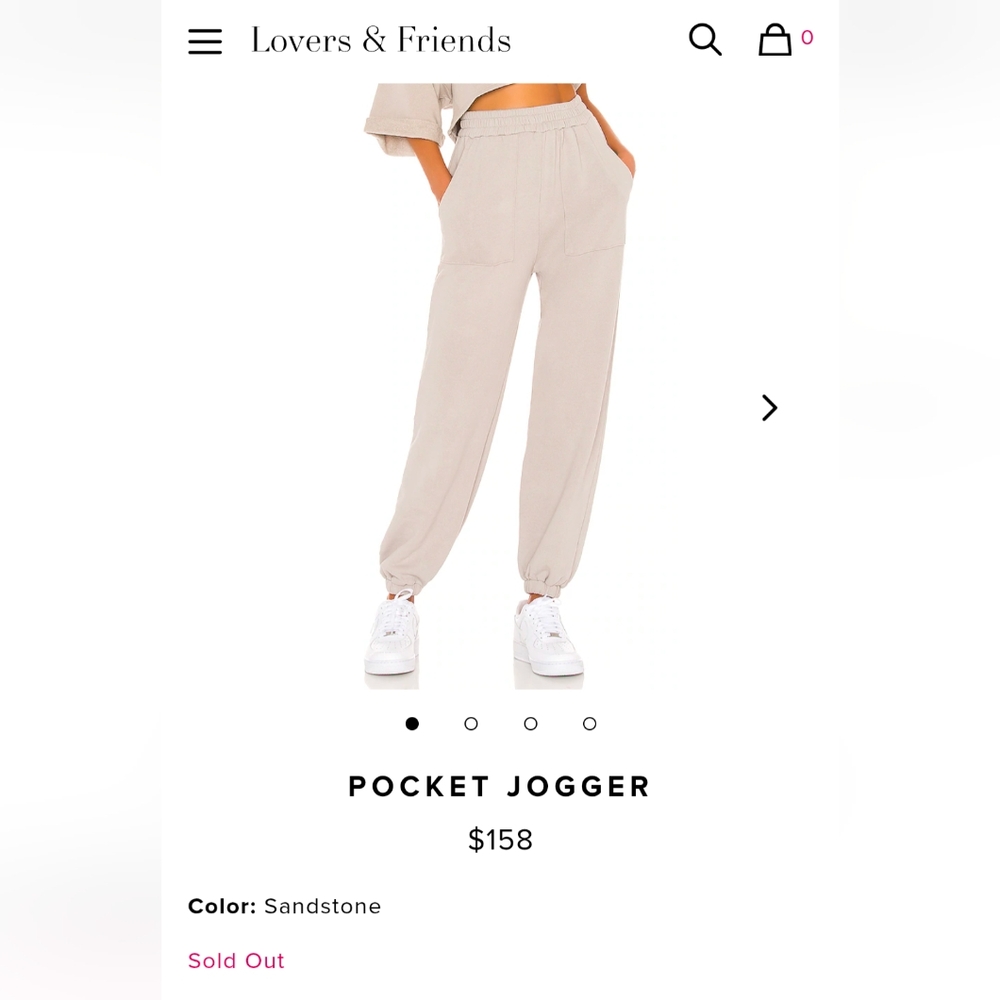 Lovers and Friends Pocket Joggers